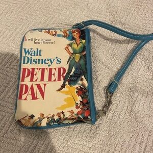 NWOT Walt Disney Peter Pan wristlet​​​​